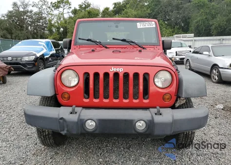2011 Jeep Wrangler Unlimited Sport из США, поврежденный, VIN 1J4BA3H19BL598346